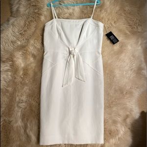 Etcetera Gorgeous White Pencil Dress with Detail